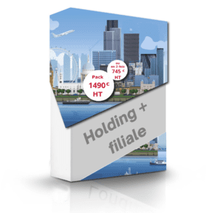 Holding + filiale Ecosse en 2 fois